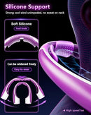 Rohent Neck Fan Portable Women Speed Faster Cooling Neck Fan 4 Speeds Wind - Like New