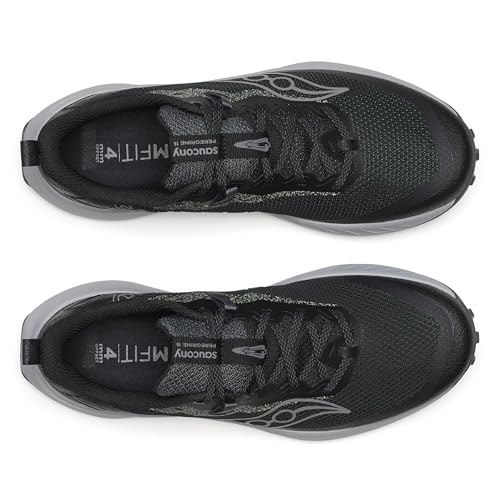 S20990 SAUCONY MENS PEREGRINE 15 SIZE MEN 12.5 BLACK/SHADOW - Like New