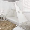 Domestic Objects | Play Tent Bed Canopy Teepee for Mattress 100% Cotton Canvas - Brand New