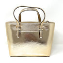 35H3GTVT0M Michael Kors XS Carry All Jet Set Travel Womens Tote, Pale Gold XS - Brand New