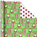 Hallmark Reversible Christmas Wrapping Paper (2 Jumbo Rolls: 160 sq. ft) - Brand New