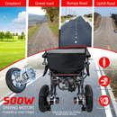 JOHNDAWSON ULTRA LIGHTWEIGHT FOLDABLE POWER WHEELCHAIR 15 MILES LONG RANGE - Like New