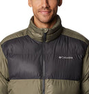 COLUMBIA MEN'S PIKE LAKE II JACKET - STONE GREEN/SHARK - MEDIUM - Brand New