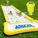 BACKYARD BLAST - 30' Waterslide with Bumpers and Splash Zone, 2 Inflatable - Like New