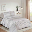 ZEST HOME QUILT SET TUFTED OR TEXTURED | KING SIZE (3-PIECE) - TALOX - Like New