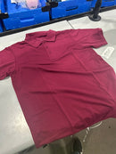 GALAXY BY HARVIC POLO SHORT SLEEVE SIZE XL - BURGUNDY - Brand New