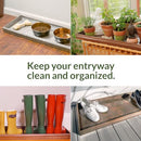 GOOD DIRECTIONS Large Boot Tray Circles Multi @ Weather Decorative 34" - Copper - Like New