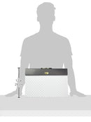 U BRANDS MODERN-NOIR EXPANDABLE FILE 19 POCKET, WHITE (201A0206) - WHITE - Brand New