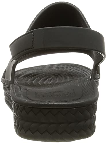 REEF Women's Water Vista Higher Platform Sandal - Size 8 (W6) - Black - Like New