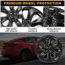 Model Y Wheel Covers/Hubcaps 19inch,Tearnelna,4PCS Replacement Hub Caps - Black - Brand New