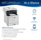 Brother Business MFC-L8900CDW Wireless Color Laser All-In-One Printer - WHITE Like New