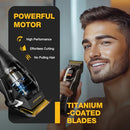 SUPRENT CORDLESS HAIR CLIPPERS PROFESSIONAL TRIMMER SET HC226BX - BLACK - Like New