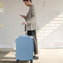 ANYZIP LUGGAGE PC+ABS ALUMINUM FRAME ZIPPERLESS CHECKED LUGGAGE HARD SHELL - Like New