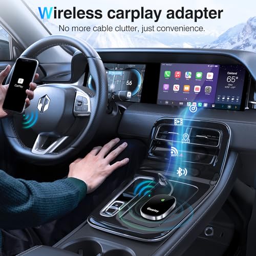 VEVAVI Wireless CarPlay Adapter 2024 Upgraded Converts Factory Wired CarPlay Like New