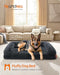 Feandrea Dog Bed Orthopaedic Dog Sofa Bed Large Dogs Waterproof Ped Bed - Like New