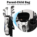 Craftsman Golf Golf Lightweight Carry Sunday Bag with Stand Black with Spider - Brand New