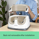 INGENUITY BABY BASE 2-IN-1 BOOSTER FEEDING AND FLOOR SEAT SELF-STORING CASHMERE - Like New