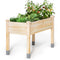 MIXC WOODEN RAISED GARDEN BED WITH LEGS 32”L X 16”W - Like New