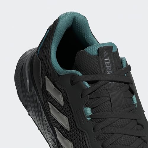 IE5909 ADIDAS WOMEN TRACEFINDER TRAIL RUNNING BLACK/GRAY SIZE 10 - Like New