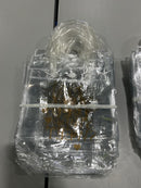 GENERIC 50 PACK CLEAR GIFT FAVOR ELEGANT STYLE BAGS LOVE IS SWEET - CLEAR - Brand New