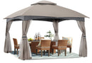 ABCCANOPY 8X8 OUTDOOR GAZEBO GHG-0909 - GRAY - Like New