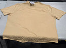 JAMES TAYLOR SHORT SLEEVE, BUTTON-UP SHIRT - SIZE: MEN 3XL - SADDLE BROWN - Like New