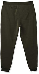SOUTHPOLE MEN'S 1570 BASIC ACTIVE FLEECE JOGGER SWEATPANTS MEN L OLIVE - Brand New