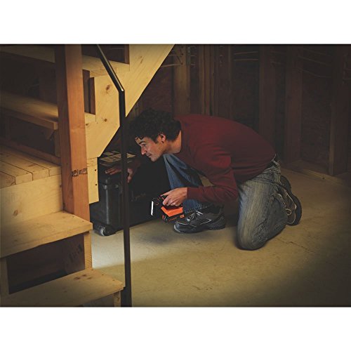 BLACK+DECKER 20V MAX LED WORK LIGHT BDCF20 - TOOL ONLY - ORANGE/BLACK - Like New
