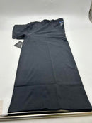 BLUE ICE STRETCH VNECK TSHIRT MENS - SIZE: MEN L - BLACK - Brand New