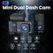 TVFEA DASHCAM FRONT AND REAR CAMERA DUAL DASH CAMERA FOR CARS - GRAY - Like New