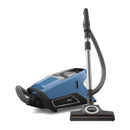 MIELE BLIZZARD CX1 TURBO TEAM BAGLESS CANISTER VACUUM, PORTABLE - TECH BLUE - Like New