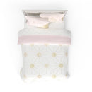 FRANCO DISNEY PRINCESS SUPER SOFT COZY COMFORTER & SHEET, FULL, 7B0939 - PINK - Like New