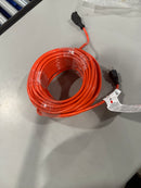 HBN 100FT OUTDOOR ELECTRIC CORD FOR LAWN & GARDEN SJTW-12AWG/3C - ORANGE - Like New