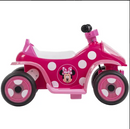 HUFFY MINNIE MOUSE BATTERY RIDE-ON QUAD - 6V - AGE 1.5+ YEARS OLD - PINK - Brand New