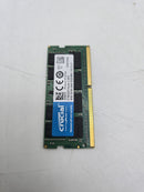 CRUCIAL 8GB DDR4-2400 SODIMM LAPTOP RAM - GREEN - Like New