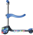 Razor Rollie DLX 3-Wheel Light-Up Scooter Seated Stand-Up Riding Options - Brand New