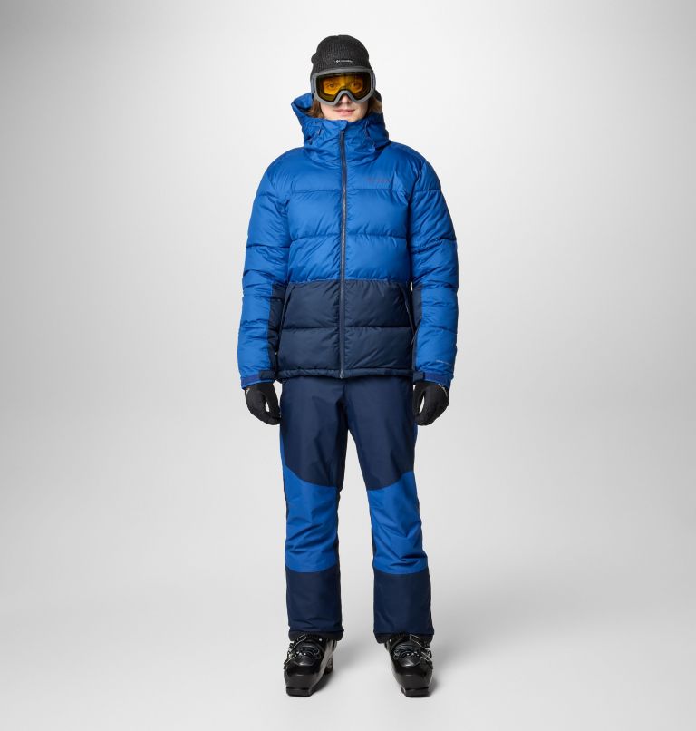 COLUMBIA MEN'S SLOPE STYLE JACKET - SIZE: MEN M - MOUNTAIN BLUE, COLLEGIATE NAVY - Brand New