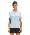 TNF WOMEN'S WANDER SLEEVE TEE STANDARD PLUS SIZE - WOMEN L - BETA BLUE - Brand New