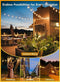 Brightown Outdoor String Lights Remote 38FT LED Patio 16 Shatterproof - Black - Like New