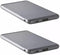 Ubio Labs PWB1026 6000mah Capacity Power Bank for Mobile Phone 2-Pack - Silver - Like New
