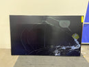 For Parts: Samsung 85" The Frame QLED 4K QN85LS03BAFXZA CRACKED SCREEN MISSING COMPONENTS