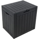 Sunnydaze Outdoor Deck Box - Lockable Package Delivery Box - Weather-Resistant - Like New