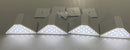GENERIC SOLAR STAIR LIGHTS OUTDOOR WATERPROOF  2 COLOR LED STEP LIGHT 4 PACK - Like New