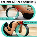 NGT 13 Inch Yoga Wheel for Back Pain Relief and Stretching - Durable Exercise - Brand New