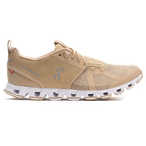 ON RUNNING CLOUD TERRY TEXTILE MEN'S LOW-TOP - SIZE US 7, EUR 10, UK 6.5 - DUNE - Like New