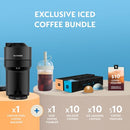 NESPRESSO VERTUO POP COLD VALUE BUNDLE LIMITED EDITION MUG ENV92BCTU - BLACK - Like New