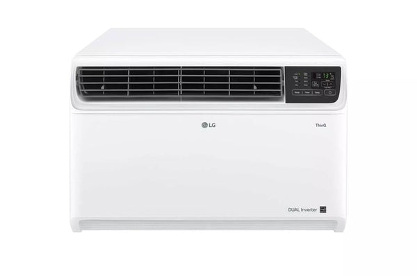 LG 18,000 BTU DUAL INVERTER, SMART WI-FI ENABLED WINDOW AC - WHITE - Brand New