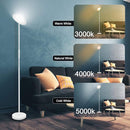JOOFO Floor Lamp 30W/2400LM Sky LED Modern Torchiere 3 Color - Pearl White - Like New