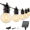 Brightown Outdoor Solar String Lights 34FT LED G40 Pro Globe Patio Saving Bulbs - Like New