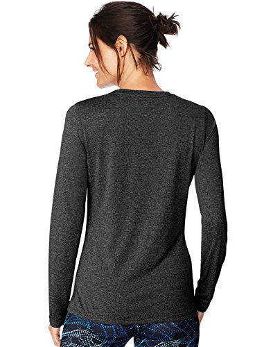 O9309 HANES WOMEN'S ATHLETIC SHIRT AWESOME BLUE HEATHER XXL - Brand New